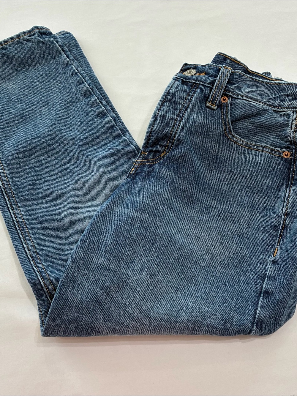 Old Navy Extra High-Rise Sky-Hi Straight Size 2P - Picture 2 of 6